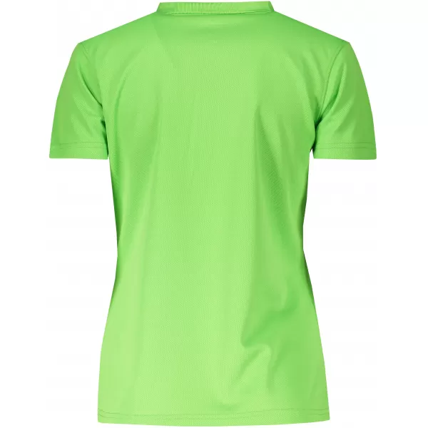 Dámské triko s límečkem funkční classic JAMES NICHOLSON JN719 LIME GREEN 