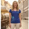 Dámské triko ALTISPORT ALW108162 KRÁLOVSKÁ MODRÁ