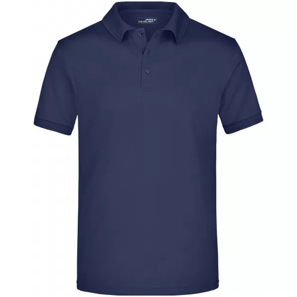  Pánské triko s límečkem funkční premium JAMES NICHOLSON JN576 NAVY 
