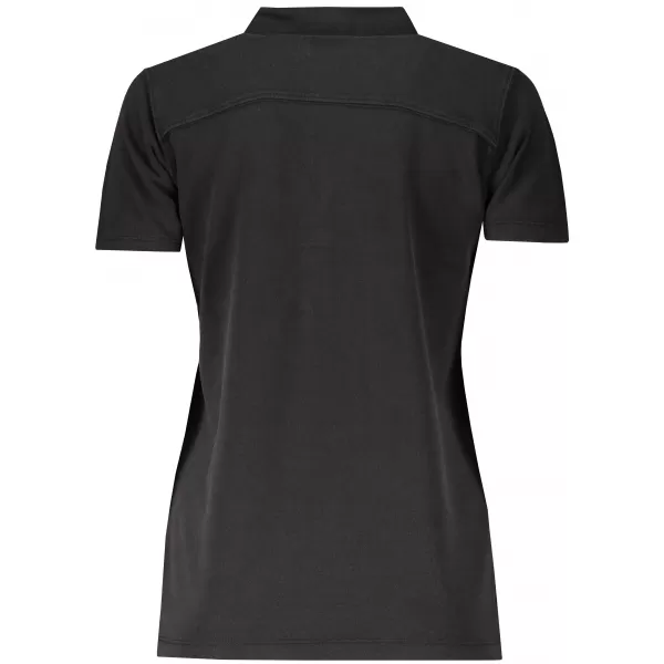  Dámské triko s límečkem fashion JAMES NICHOLSON JN711 BLACK/WHITE TITAN 