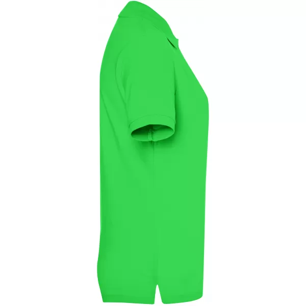  Dámské triko s límečkem premium JAMES NICHOLSON JN071 LIME GREEN 