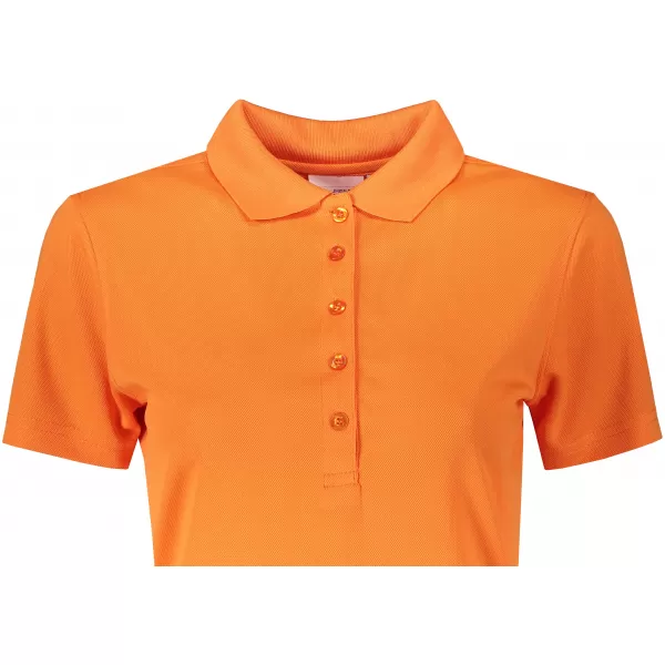  Dámské triko s límečkem funkční classic JAMES NICHOLSON JN719 ORANGE 