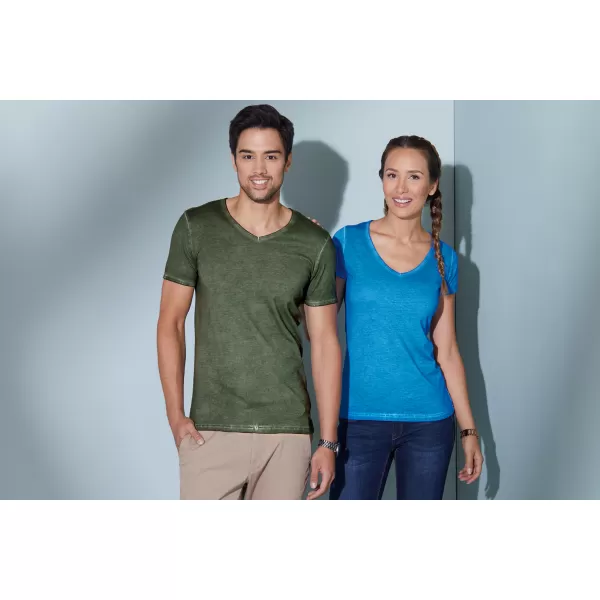  Pánské triko JAMES NICHOLSON JN976 DUSTY OLIVE 
