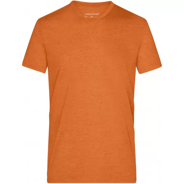  Pánské triko JAMES NICHOLSON JN974 ORANGE MELANGE 