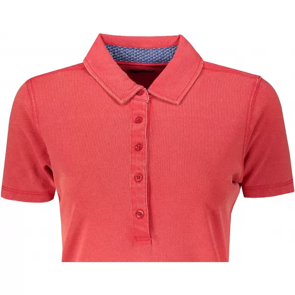  Dámské triko s límečkem fashion JAMES NICHOLSON JN711 RED/BLUE WHITE 
