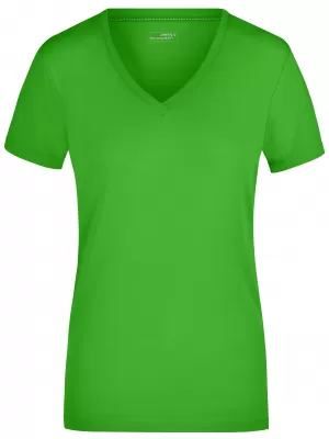 Dámské triko JAMES NICHOLSON JN928 LIME GREEN