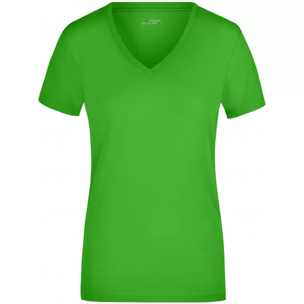  Dámské triko JAMES NICHOLSON JN928 LIME GREEN 