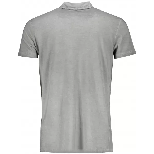  Pánské triko s límečkem fashion JAMES NICHOLSON JN988 GREY 