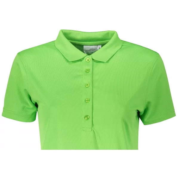  Dámské triko s límečkem funkční classic JAMES NICHOLSON JN719 LIME GREEN 