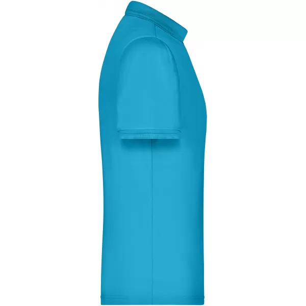  Pánské triko s límečkem funkční premium JAMES NICHOLSON JN576 TURQUOISE 