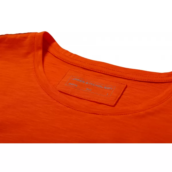  Pánské triko JAMES NICHOLSON JN978 ORANGE 