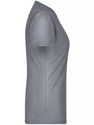 Dámské triko JAMES NICHOLSON JN972 GREY HEATHER