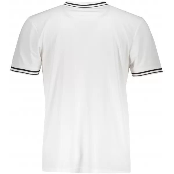  Pánské triko s límečkem funkční komfort JAMES NICHOLSON JN702 WHITE/BLACK 
