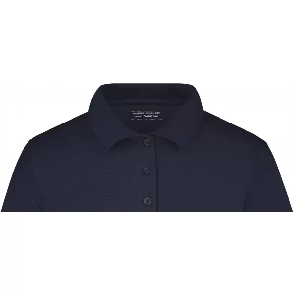  Dámské triko s límečkem funkční cooldry JAMES NICHOLSON JN197 NAVY 