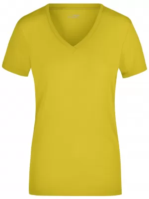 Dámské triko JAMES NICHOLSON JN928 YELLOW
