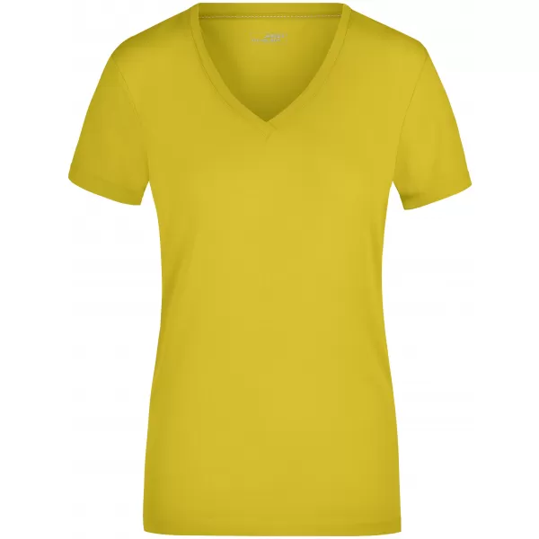  Dámské triko JAMES NICHOLSON JN928 YELLOW 