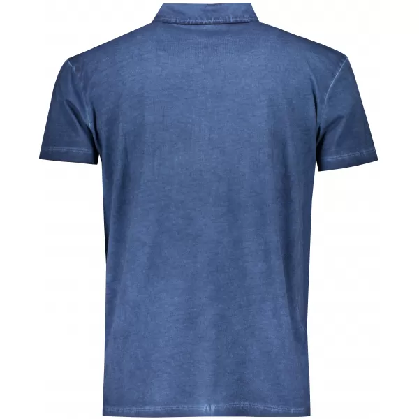  Pánské triko s límečkem fashion JAMES NICHOLSON JN988 DENIM 