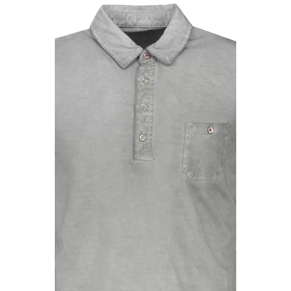  Pánské triko s límečkem fashion JAMES NICHOLSON JN988 GREY 