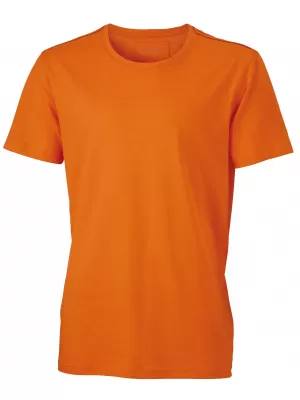 Pánské triko JAMES NICHOLSON JN978 ORANGE