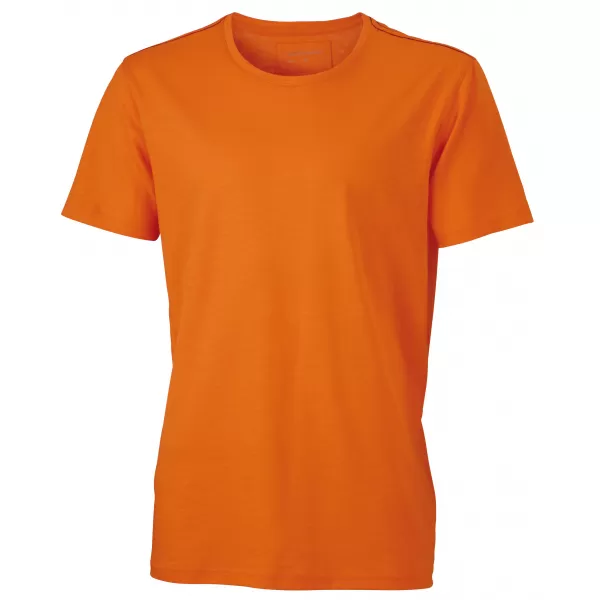  Pánské triko JAMES NICHOLSON JN978 ORANGE 