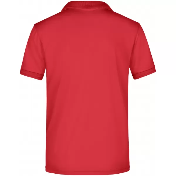  Pánské triko s límečkem funkční premium JAMES NICHOLSON JN576 RED 