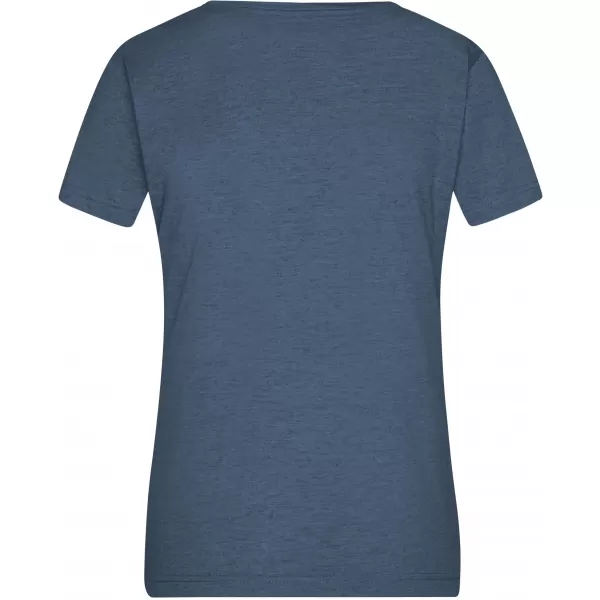  Dámské triko JAMES NICHOLSON JN973 BLUE MELANGE 