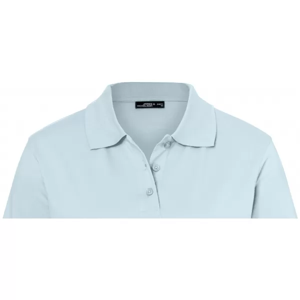  Dámské triko s límečkem premium JAMES NICHOLSON JN071 LIGHT BLUE 