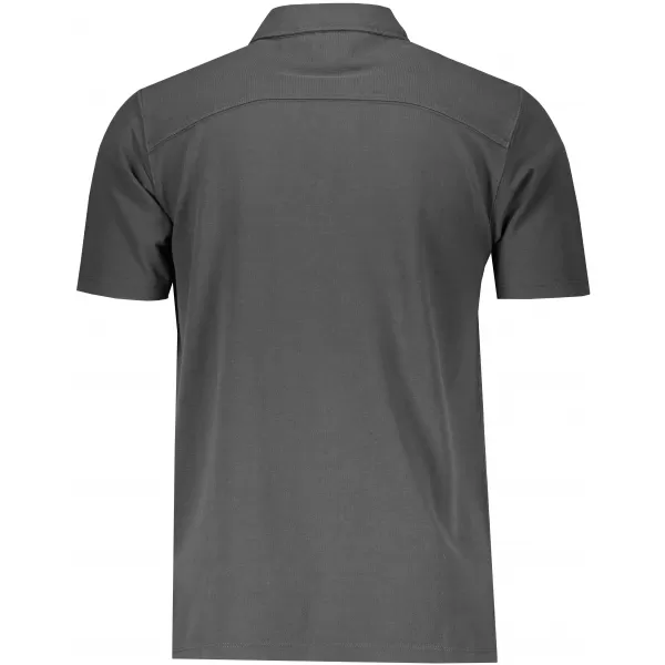  Pánské triko s límečkem fashion JAMES NICHOLSON JN712 GRAPHITE/WHITE RED 