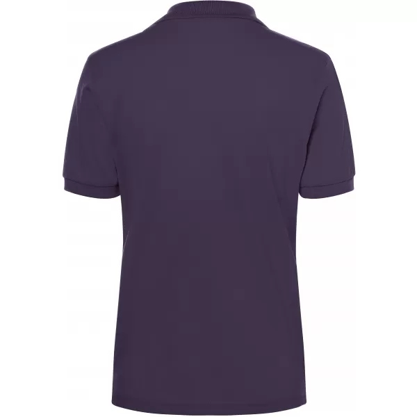  Dámské triko s límečkem premium JAMES NICHOLSON JN071 AUBERGINE 