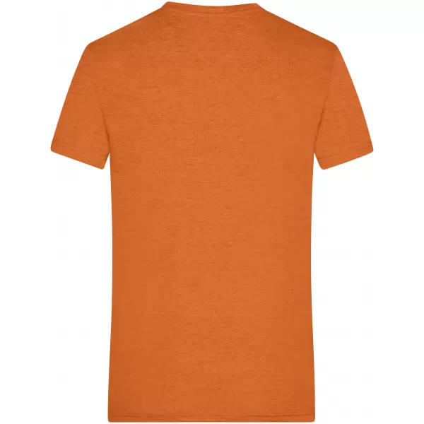  Pánské triko JAMES NICHOLSON JN974 ORANGE MELANGE 