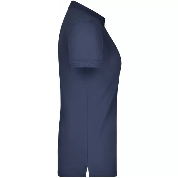  Dámské triko s límečkem elastic JAMES NICHOLSON JN709 NAVY 