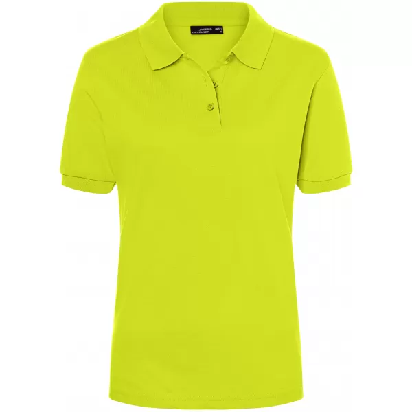  Dámské triko s límečkem premium JAMES NICHOLSON JN071 ACID YELLOW 