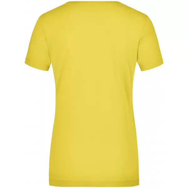 Dámské triko JAMES NICHOLSON JN926 YELLOW 