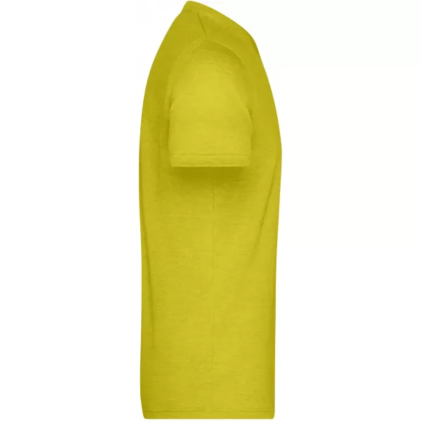  Pánské triko JAMES NICHOLSON JN974 YELLOW MELANGE 