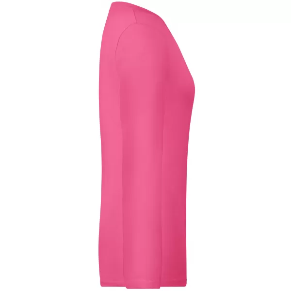  Dámské triko s dlouhým rukávem JAMES NICHOLSON JN929 PINK 