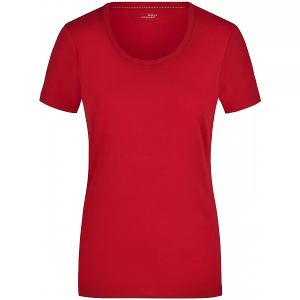  Dámské triko JAMES NICHOLSON JN926 RED 