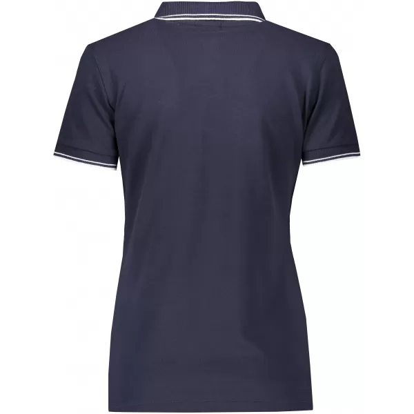  Dámské triko s límečkem JAMES NICHOLSON JN985 NAVY/WHITE 