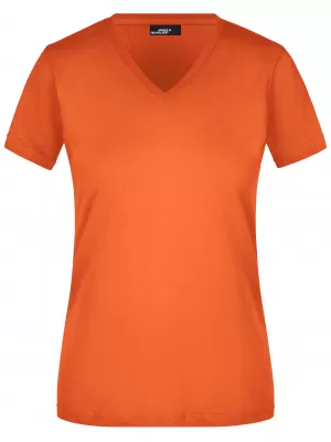 Dámské triko JAMES NICHOLSON JN972 DARK ORANGE