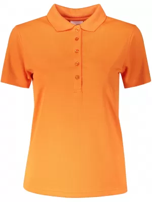 Dámské triko s límečkem funkční classic JAMES NICHOLSON JN719 ORANGE