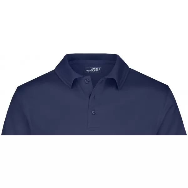  Pánské triko s límečkem funkční premium JAMES NICHOLSON JN576 NAVY 