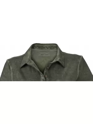 Dámské triko s límečkem fashion JAMES NICHOLSON JN987 GRAPHITE