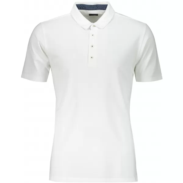  Pánské triko s límečkem fashion JAMES NICHOLSON JN712 WHITE/NAVY WHITE 