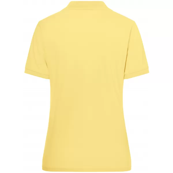  Dámské triko s límečkem premium JAMES NICHOLSON JN071 LIGHT YELLOW 