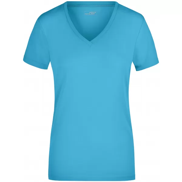  Dámské triko JAMES NICHOLSON JN928 TURQUOISE 