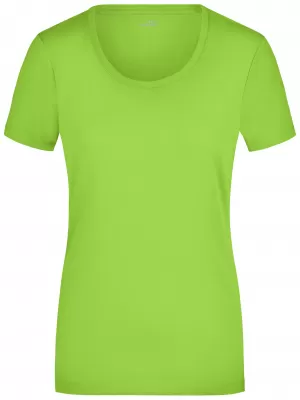Dámské triko JAMES NICHOLSON JN926 LIME GREEN