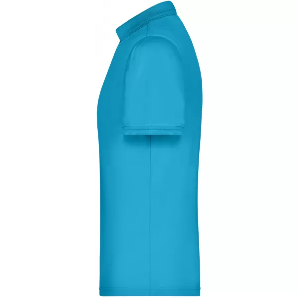  Pánské triko s límečkem funkční premium JAMES NICHOLSON JN576 TURQUOISE 