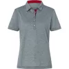 Dámské triko funkční s límečkem JAMES NICHOLSON JN753 NAVY/WHITE
