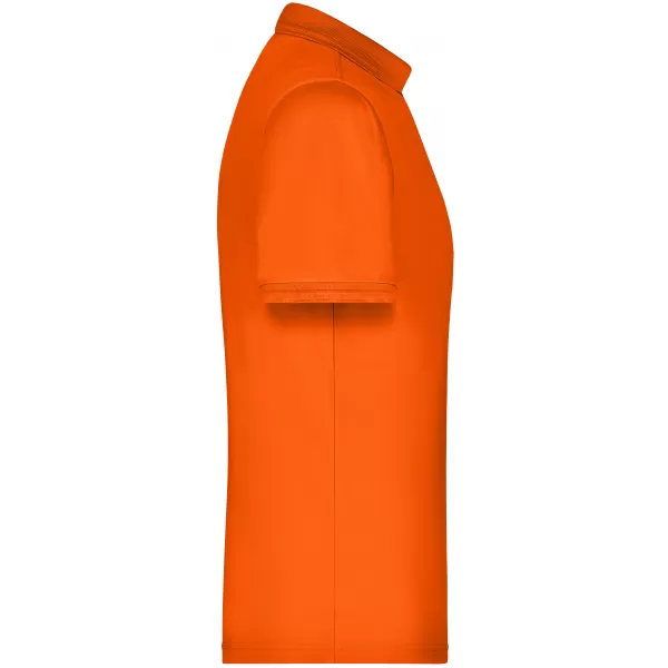  Pánské triko s límečkem funkční premium JAMES NICHOLSON JN576 DARK ORANGE 