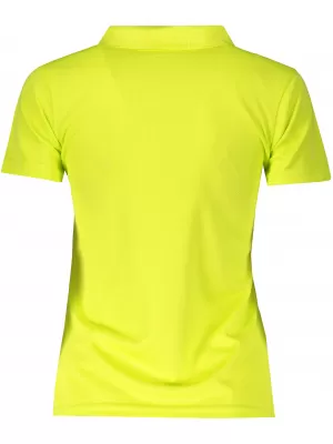 Dámské triko s límečkem funkční classic JAMES NICHOLSON JN719 ACID YELLOW