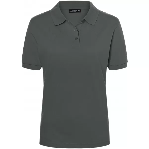  Dámské triko s límečkem premium JAMES NICHOLSON JN071 GRAPHITE 